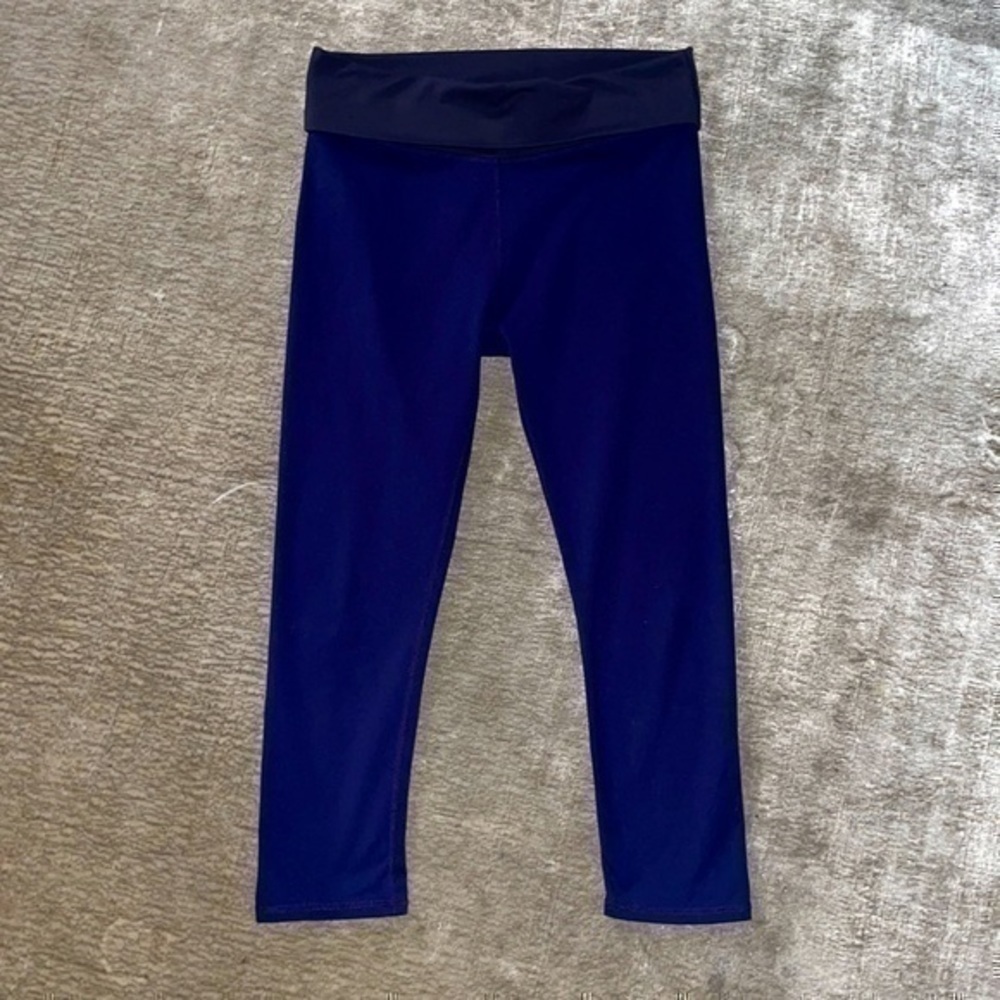 Fabletics designed in California leggings crop navy grey XS gently preloved - Picture 2 of 10